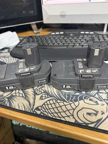 Ryobi batteries spares or - x,