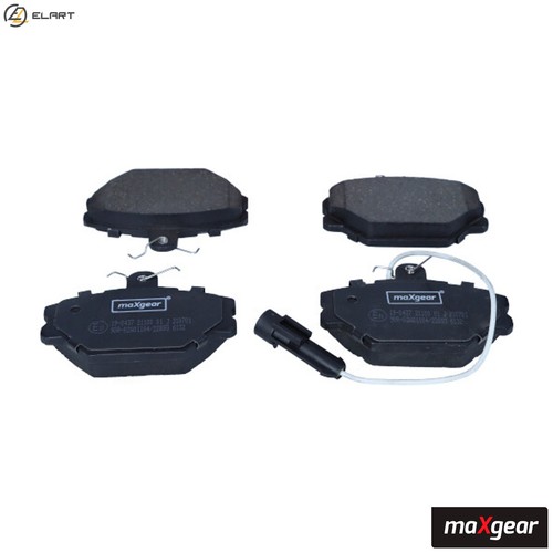 Brake pad set disc - pad,