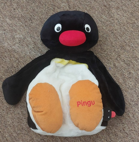 Vintage pingu pyjama case - vintage, case/toy