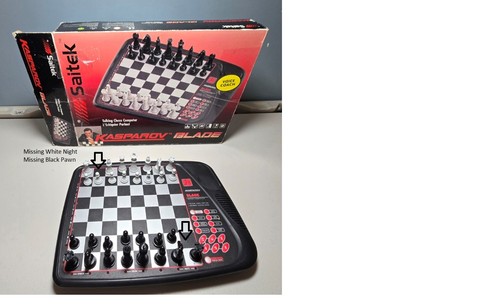 Saitek kasparov blade - saitek, talking