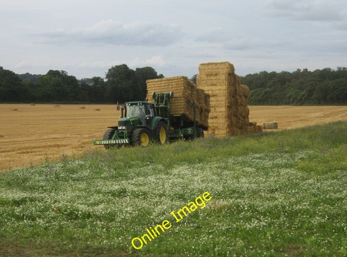 Photo 6x4 building straw - 6x4, a