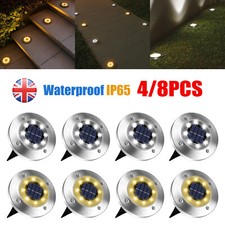LED Solar Power Ground Lights