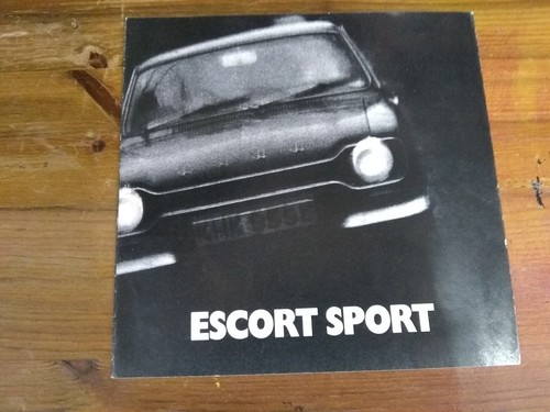 Mk1 ford escort sport - mk1,