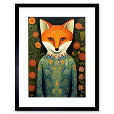 Fox Flaunting Fancy Floral