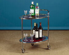Vintage Chrome Drinks Trolley