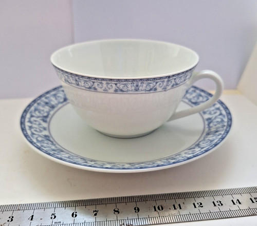 Delicate blue white - blue,
