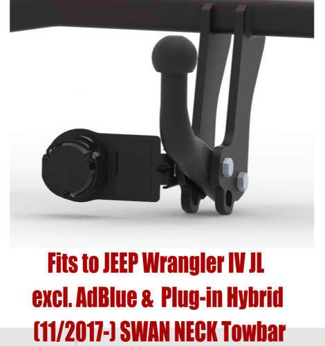 Swan neck tow - tow, jeep
