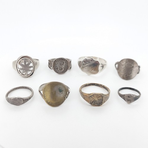 Vintage silver rings - rings, job