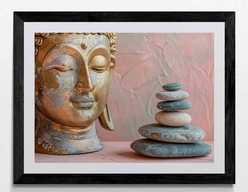 Buddha framed canvas - buddha,