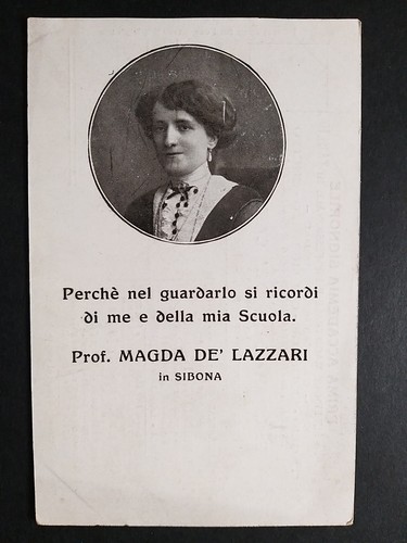 Sibona prof magda - sibona, prof.