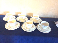 Wedgwood   April Showers Tea Trio's X 6