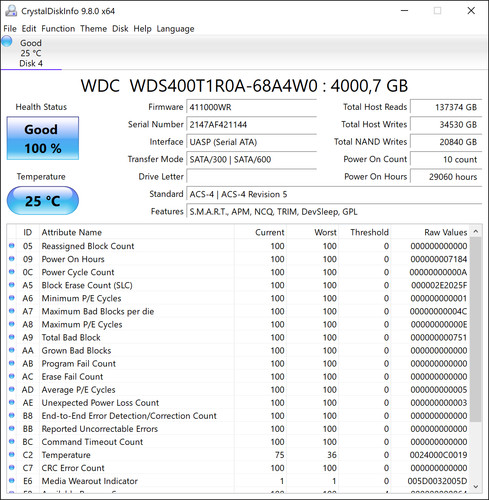 4tb ssd western digital red - 4tb,