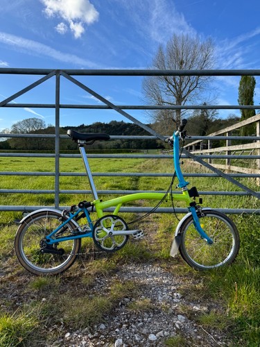 Brompton s2l folding - s2l, bike