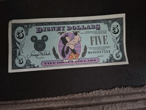 Usa disney dollar - disney, very