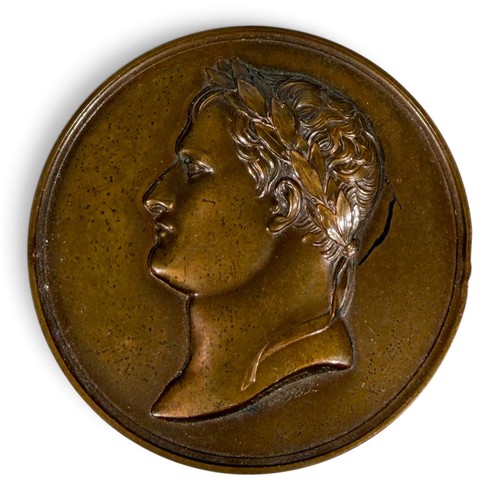 Bronze medal napoleon - bronze,