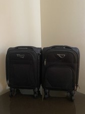Set of 2 Bundle WizzAir / EasyJet Underseat Carry On Cabin Bag Luggage Suitcase