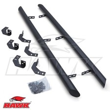 MATTE BLACK SIDE STEP BARS 3"