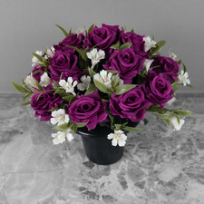 Grave Pot Artificial 16 Head