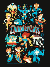 Thundercats Screen Print by Dave Perillo - Limited Edition of 125 - NT Mondo BNG