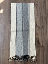 Jaeger Pure Wool Scarf Cream &