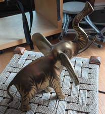 Solid Brass Elephant