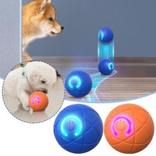Smart Dog Puppy Bouncing Toy Ball Electronic Interactive Pet Toy Moving Ball