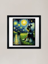 Starry Night Giant Schnauzer