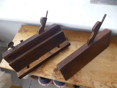 Vintage wooden rebate plane - rebate,