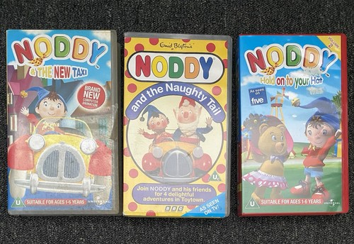 Noddy vhs video tape - vhs,
