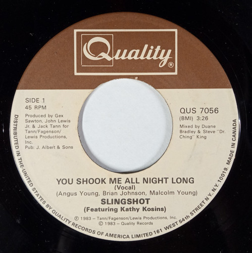 Slingshot kathy kosins you - slingshot:, kosins: