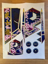 Prophecy Bushidō Cricket Bat Stickers