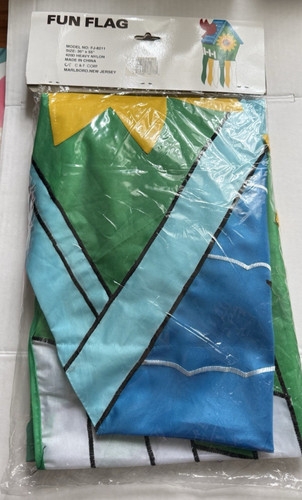 Vintage fun flag - fun, garden
