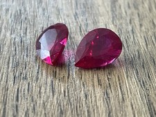 Natural Red Ruby Total 5.80 Ct Mixed Shape Loose Gemstone Certified