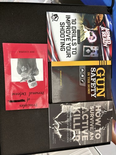 Book lot gun safety - book,