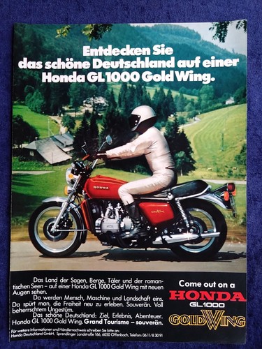 1978 honda gold wing - honda, gl