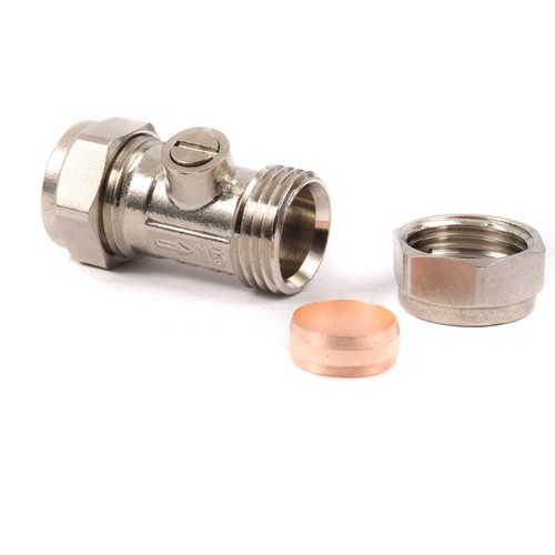 Compression isolator stop - compression,