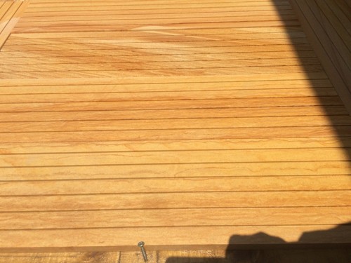 Indian sandstone grooved teak - indian,