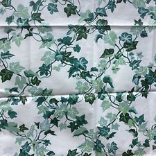 Brunschwig & Fils c1981 English Ivy Glazed 100% Chintz Piece Remanent 1 .2X 1.4m
