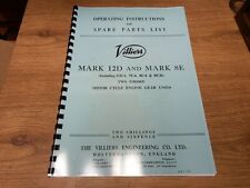 VILLIERS Mk12D 11D 7E/4 8E