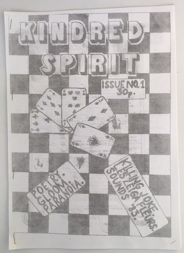 1980s fanzine kindred spirit - fanzine,