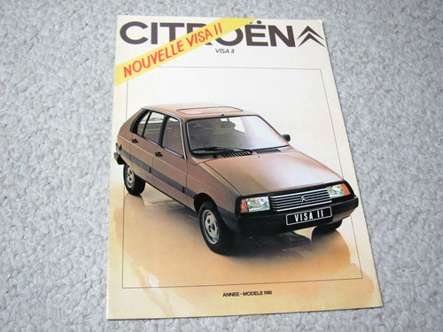 1981 citroen visa - citroen,