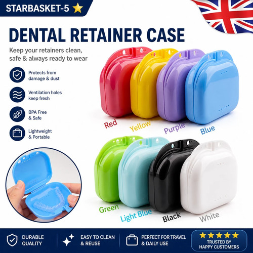 Pack dental retainer case - dental,