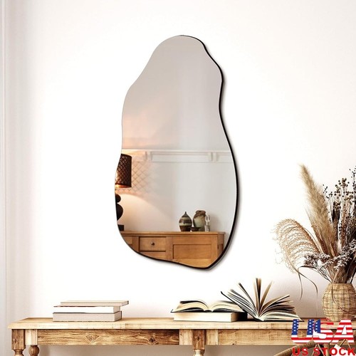 Asymmetrical wall mirror - wall,