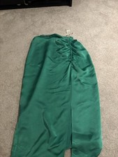 Zara Green Midi Skirt Size M