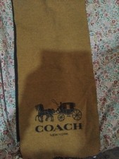GENUINE COACH  CASHMERE SCARF