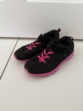Vty black and pink trainers