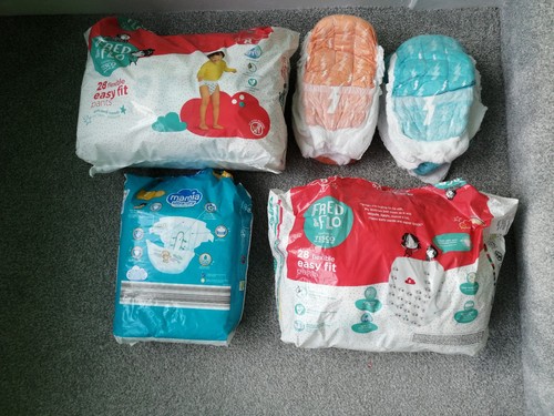 Assorted nappies and - 66,