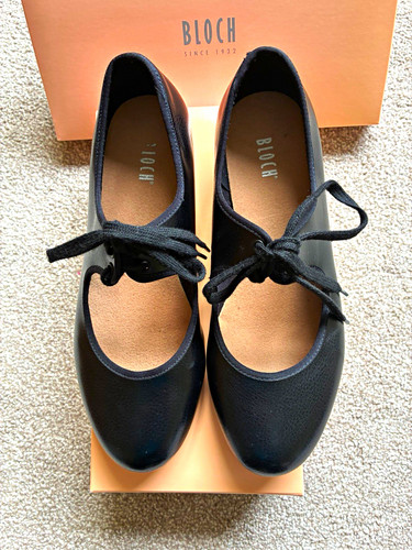 Bloch black low heel - heel, dance