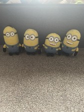 Minions Soft Toy Bundle X4 Good Condition Despicable Me