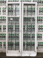 USED WOODEN FRENCH DOORS